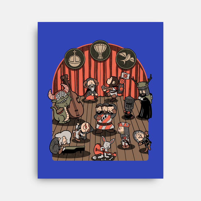 British Comedy Dance-None-Stretched-Canvas-Studio Mootant