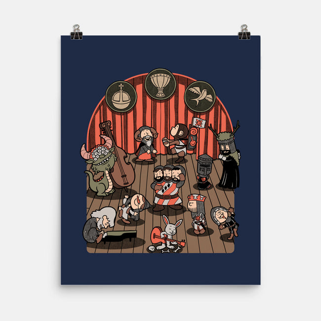 British Comedy Dance-None-Matte-Poster-Studio Mootant
