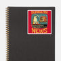Dungeon Crawler Fish News-None-Glossy-Sticker-Studio Mootant