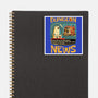 Dungeon Crawler Fish News-None-Glossy-Sticker-Studio Mootant