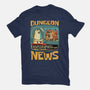 Dungeon Crawler Fish News-Womens-Basic-Tee-Studio Mootant