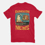 Dungeon Crawler Fish News-Mens-Heavyweight-Tee-Studio Mootant