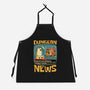 Dungeon Crawler Fish News-Unisex-Kitchen-Apron-Studio Mootant