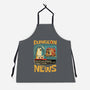 Dungeon Crawler Fish News-Unisex-Kitchen-Apron-Studio Mootant