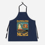 Dungeon Crawler Fish News-Unisex-Kitchen-Apron-Studio Mootant