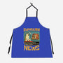 Dungeon Crawler Fish News-Unisex-Kitchen-Apron-Studio Mootant