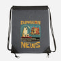Dungeon Crawler Fish News-None-Drawstring-Bag-Studio Mootant
