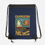 Dungeon Crawler Fish News-None-Drawstring-Bag-Studio Mootant