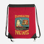 Dungeon Crawler Fish News-None-Drawstring-Bag-Studio Mootant