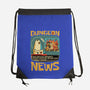 Dungeon Crawler Fish News-None-Drawstring-Bag-Studio Mootant