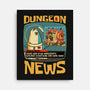 Dungeon Crawler Fish News-None-Stretched-Canvas-Studio Mootant