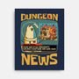Dungeon Crawler Fish News-None-Stretched-Canvas-Studio Mootant