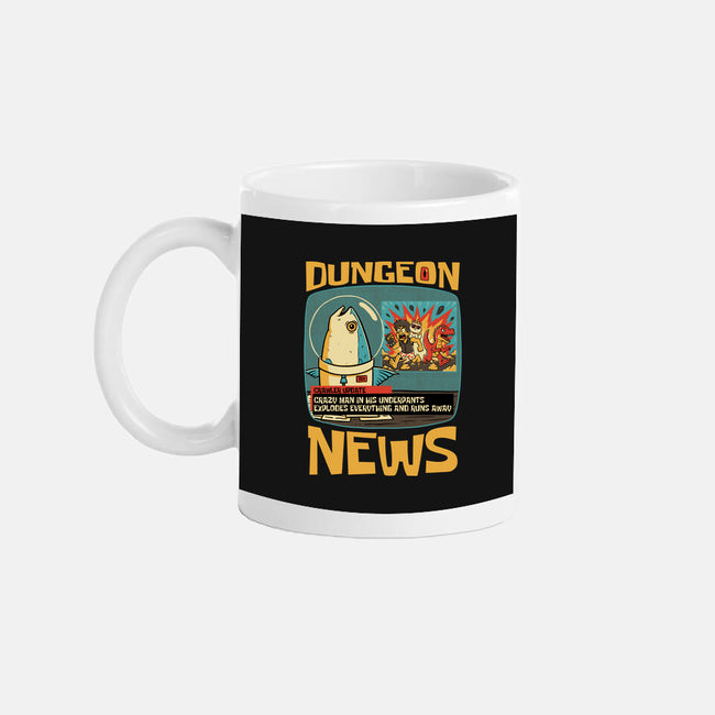 Dungeon Crawler Fish News-None-Mug-Drinkware-Studio Mootant