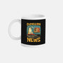 Dungeon Crawler Fish News-None-Mug-Drinkware-Studio Mootant