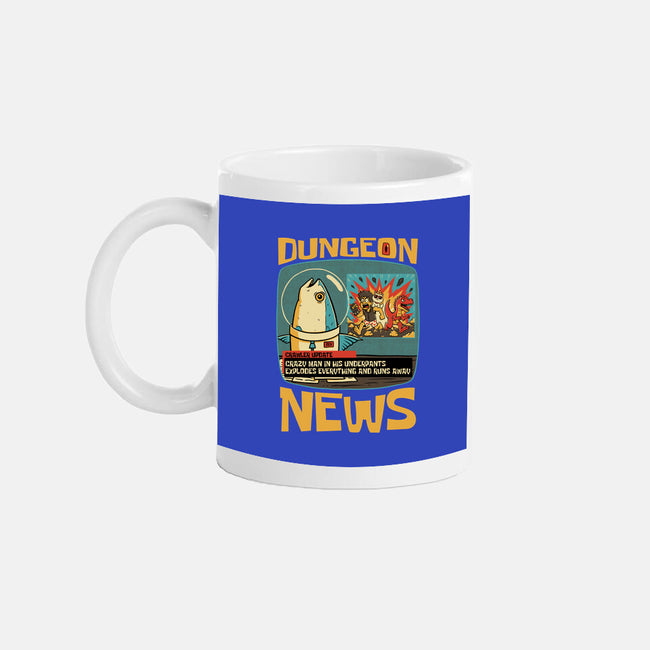Dungeon Crawler Fish News-None-Mug-Drinkware-Studio Mootant