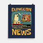 Dungeon Crawler Fish News-None-Matte-Poster-Studio Mootant