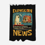 Dungeon Crawler Fish News-None-Polyester-Shower Curtain-Studio Mootant