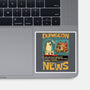 Dungeon Crawler Fish News-None-Glossy-Sticker-Studio Mootant