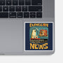 Dungeon Crawler Fish News-None-Glossy-Sticker-Studio Mootant