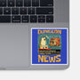 Dungeon Crawler Fish News-None-Glossy-Sticker-Studio Mootant