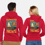 Dungeon Crawler Fish News-Unisex-Zip-Up-Sweatshirt-Studio Mootant