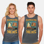 Dungeon Crawler Fish News-Unisex-Basic-Tank-Studio Mootant
