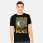 Dungeon Crawler Fish News-Mens-Heavyweight-Tee-Studio Mootant