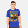 Dungeon Crawler Fish News-Mens-Heavyweight-Tee-Studio Mootant