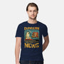 Dungeon Crawler Fish News-Mens-Premium-Tee-Studio Mootant