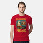 Dungeon Crawler Fish News-Mens-Premium-Tee-Studio Mootant