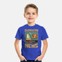 Dungeon Crawler Fish News-Youth-Basic-Tee-Studio Mootant
