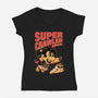 Super Dungeon Crawler-Womens-V-Neck-Tee-Studio Mootant