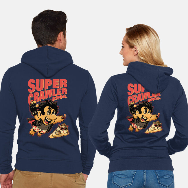 Super Dungeon Crawler-Unisex-Zip-Up-Sweatshirt-Studio Mootant