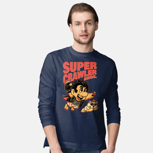 Super Dungeon Crawler-Mens-Long Sleeved-Tee-Studio Mootant