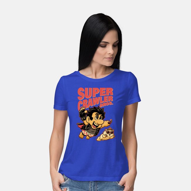 Super Dungeon Crawler-Womens-Basic-Tee-Studio Mootant