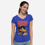 Super Dungeon Crawler-Womens-V-Neck-Tee-Studio Mootant