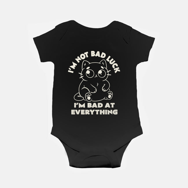 I'm Bad At Everything-Baby-Basic-Onesie-koalastudio