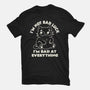I'm Bad At Everything-Womens-Fitted-Tee-koalastudio