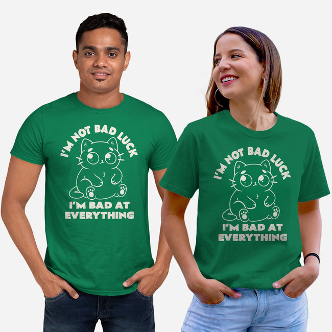 I'm Bad At Everything-Unisex-Basic-Tee-koalastudio