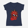 Spidersense-Womens-V-Neck-Tee-nickzzarto