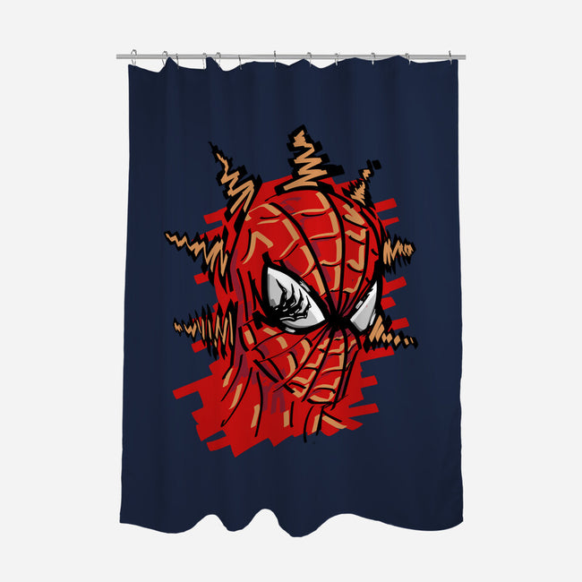 Spidersense-None-Polyester-Shower Curtain-nickzzarto