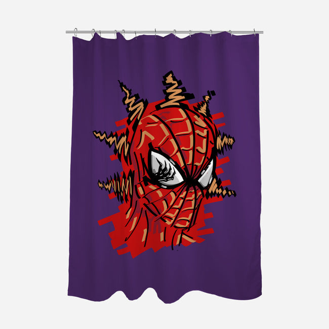 Spidersense-None-Polyester-Shower Curtain-nickzzarto