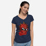 Spidersense-Womens-V-Neck-Tee-nickzzarto