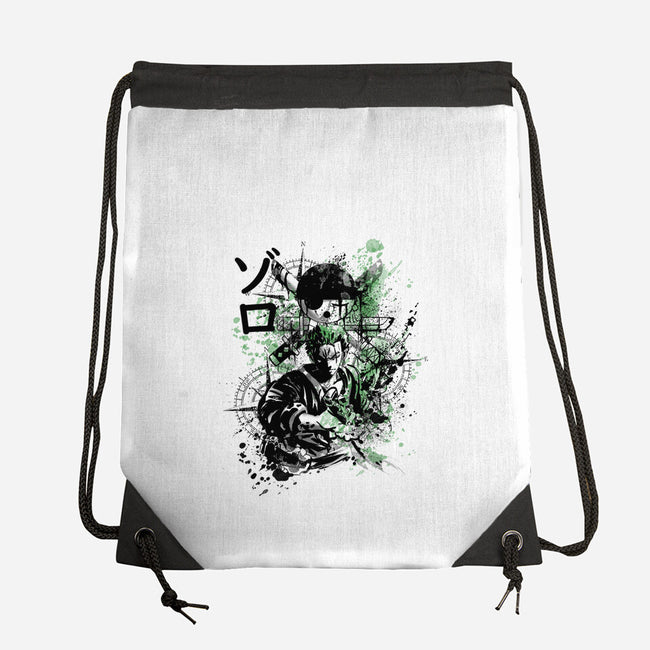 The Sword-None-Drawstring-Bag-fanfabio