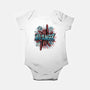 Legend Of The Web Slinger-Baby-Basic-Onesie-glitchygorilla