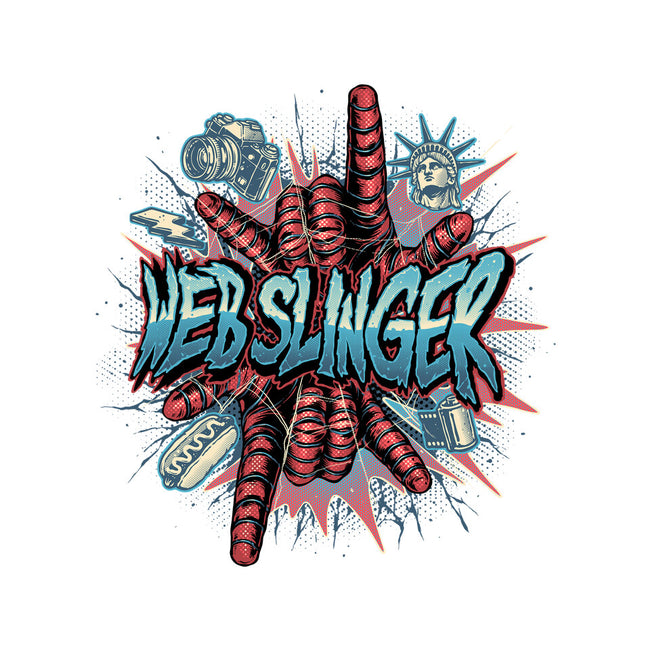 Legend Of The Web Slinger-None-Matte-Poster-glitchygorilla