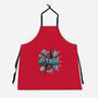 Legend Of The Web Slinger-Unisex-Kitchen-Apron-glitchygorilla