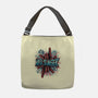 Legend Of The Web Slinger-None-Adjustable Tote-Bag-glitchygorilla