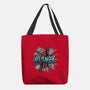 Legend Of The Web Slinger-None-Basic Tote-Bag-glitchygorilla