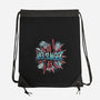 Legend Of The Web Slinger-None-Drawstring-Bag-glitchygorilla